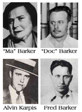 The Barker Karpis gang